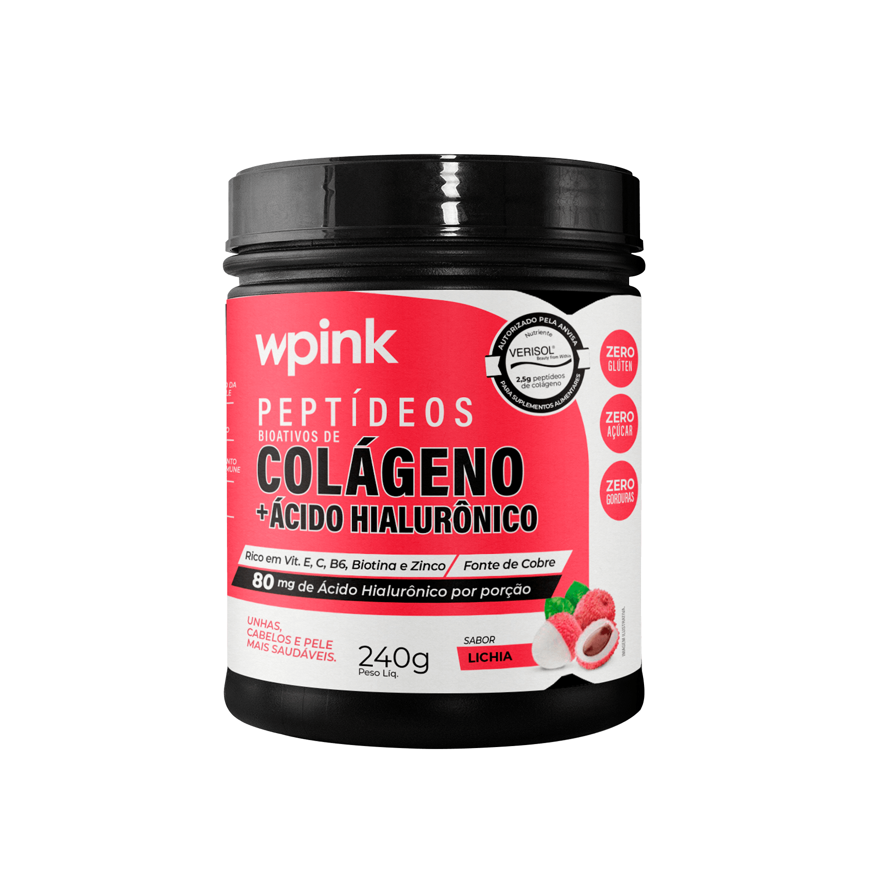 colágeno de lichia - 240g - the supply - wp