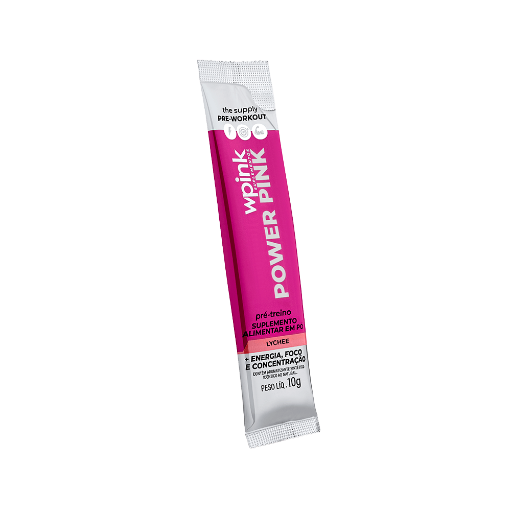 power pink de lichia - pré-treino - 300g - wp - foto 3